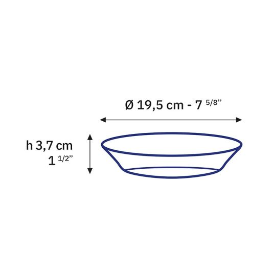 BOL PEQUEÑO DURALEX 19 cm Lys