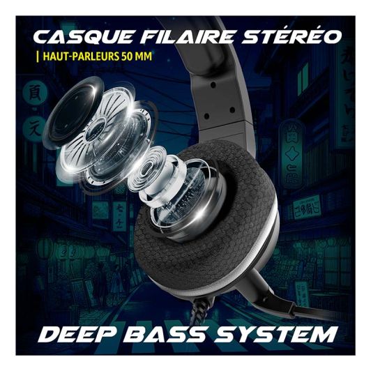 auric. gaming AKUMA SEINEN H04 NOIR