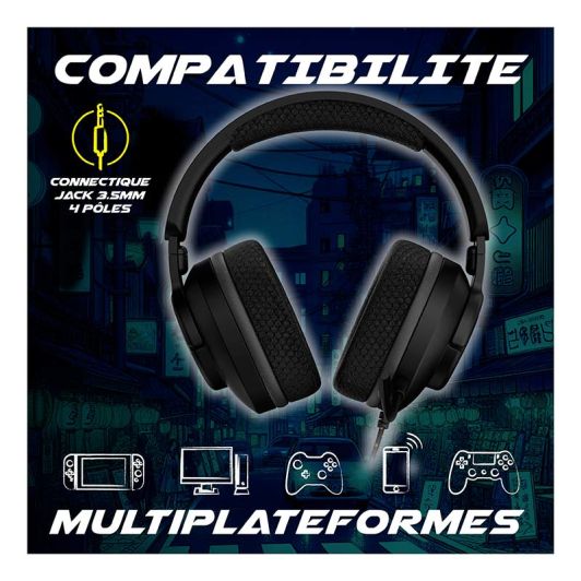 auric. gaming AKUMA SEINEN H04 NOIR