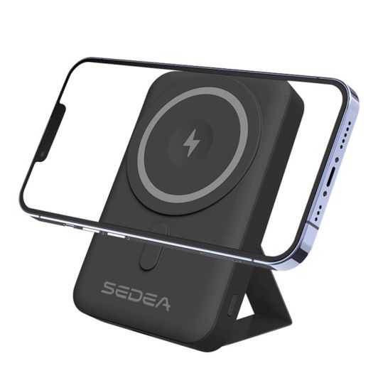 Batería externa SEDEA MAGSAFE 10000 MAH NEGRA
