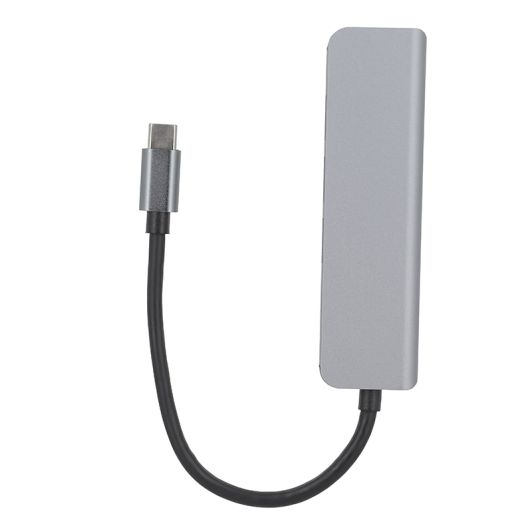 Hub USB-C 5 en 1: adaptador multifuncional con HDMI, USB, SD y carga rápida