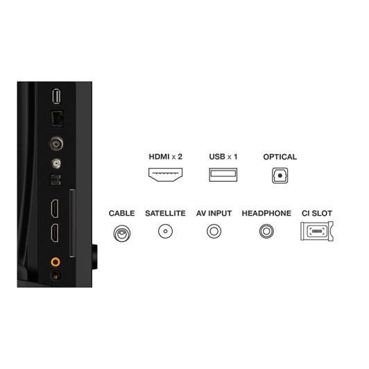 Smart TV TCL QLED 32 Pulgadas Google TV WiFi Bluetooth HDR10 32S41K