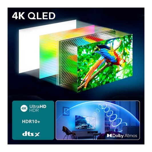 TV QLED PHILIPS 50PUS8400 Ambilight