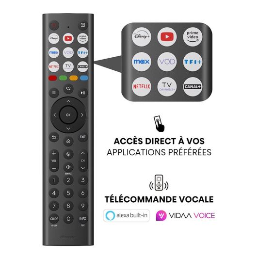 HISENSE 65E7Q QLED Smart TV 65