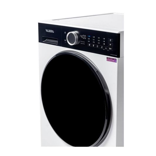 Lavadora 12 kg, ideal para familias, Clase A-20%, vapor,  VALBERG WF 1214 A-20 F W566C