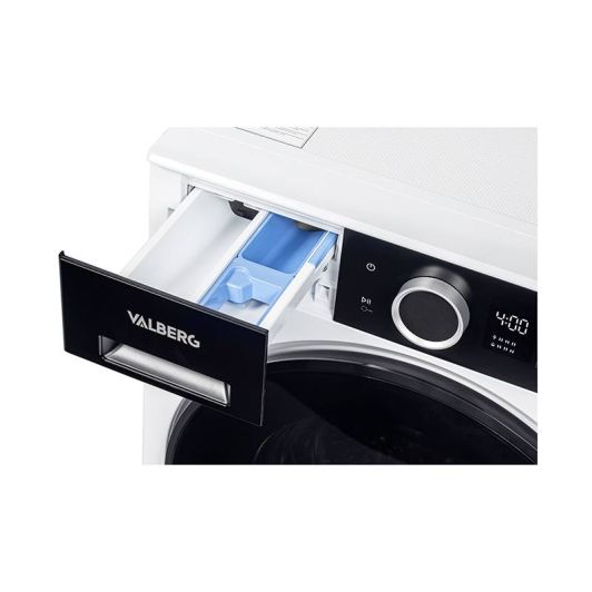Lavadora 12 kg, ideal para familias, Clase A-20%, vapor,  VALBERG WF 1214 A-20 F W566C