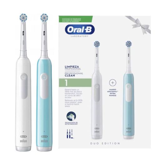 Cepillo eléctrico dientes ORAL-B DUO PACK PRO 100