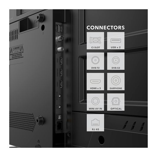 TV QLED EDENWOOD ED55EA05UHD-EL