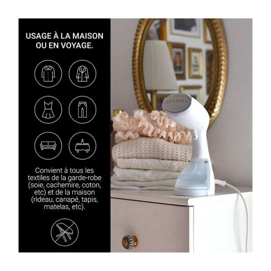 Desarrugador STEAMONE EUTR14W blanco
