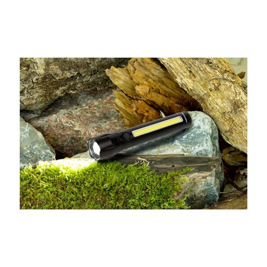 Linterna MAXIMUS LED FL 028, 270 lúmenes, recargable