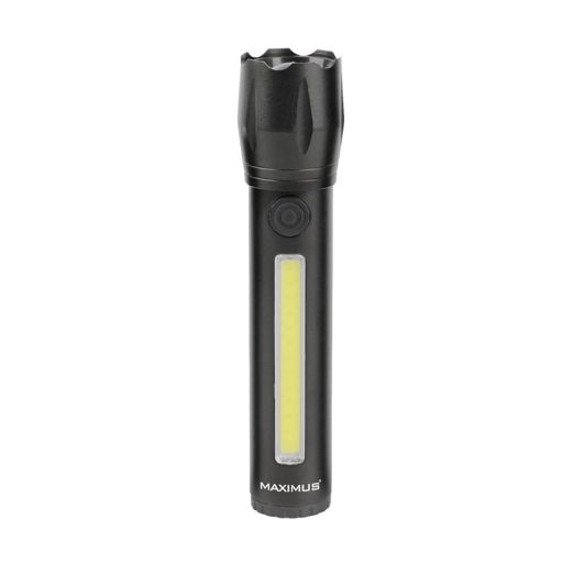 Linterna MAXIMUS LED FL 028, 270 lúmenes, recargable