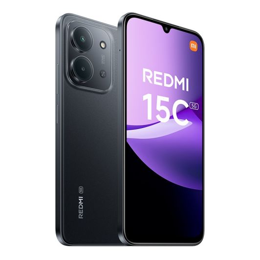 Teléfono Movil XIAOMI Redmi 15C 256Gb 5G Negro