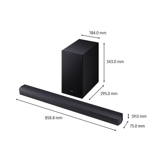 Barra de sonido SAMSUNG HW-B460