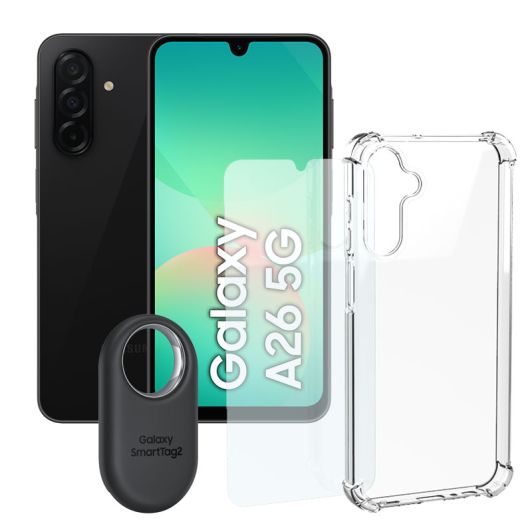 Movil SAMSUNG Pack A26 5G 128Gb Negro+ Funda