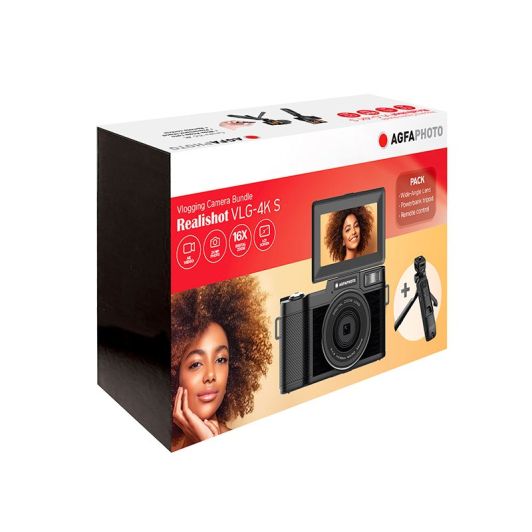 Camara digital AGFAPHOTO VLG4KDIGS Pack Vlo