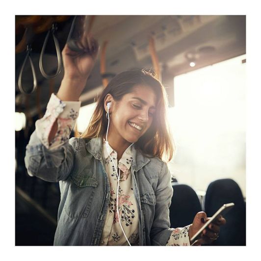 Auriculares con cable y micrófono TNB SWEET blancos