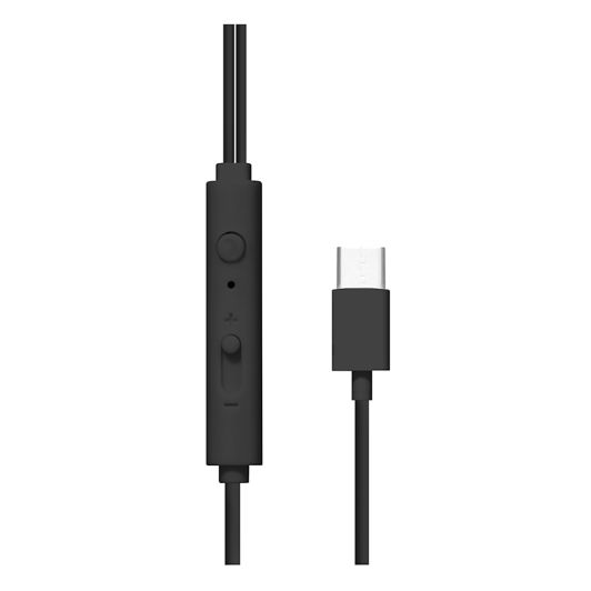 Auriculares con cable USB-C TNB, negros