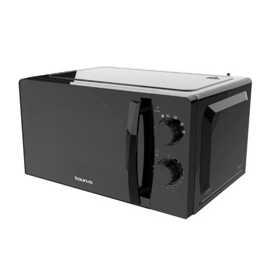 Microondas monofunción 20L TAURUS READY BLACK MW751MB
