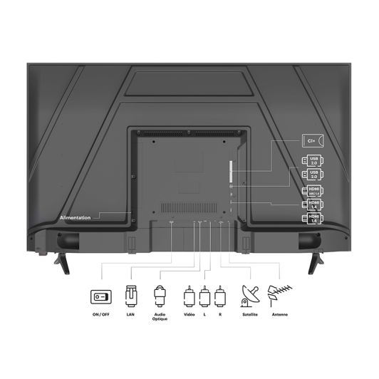 Smart TV EDENWOOD 43