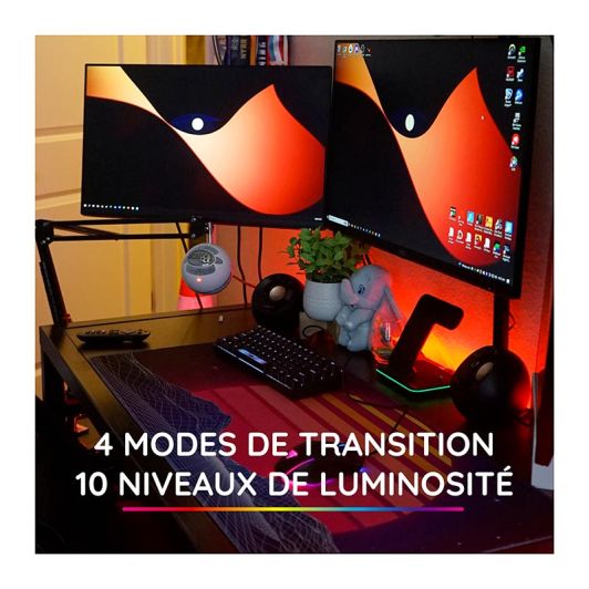 Tira LED conectada R-MUSIC RGB de 3 m