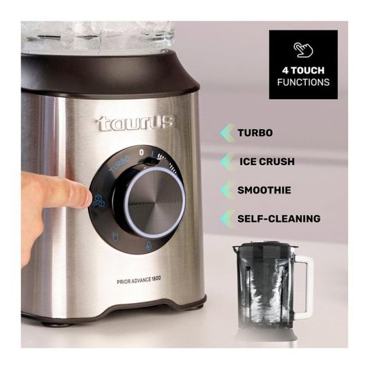 BATIDORA DE VASO 1800w 2L TAURUS PRIOR ADVANCE 1800