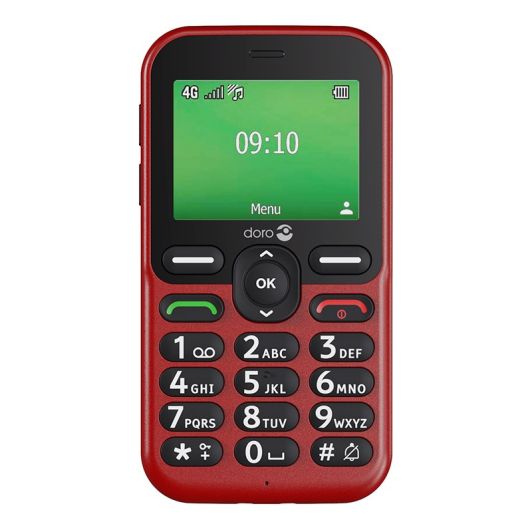 Movil DORO Leva E10s Rojo Senior