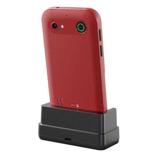 Movil DORO Leva E10s Rojo Senior
