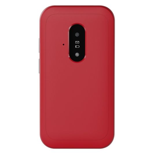 Teléfono Movil DORO Leva 22S Rojo Senior con tapa