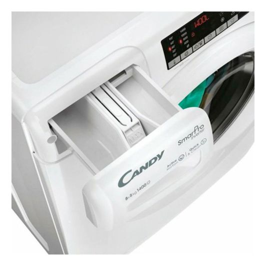 Lavadora secadora - Candy Smart Pro Inverter COW 4854TWM6/1-S, 8 kg/5 kg, 1400 rpm, 16 programas, Wi-Fi, A-10% 