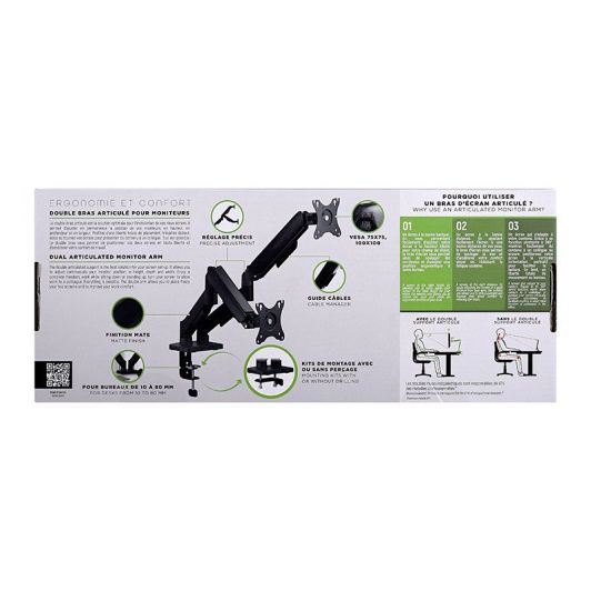 Soporte PC TNB 2 PANTALLAS MECÁNICAS