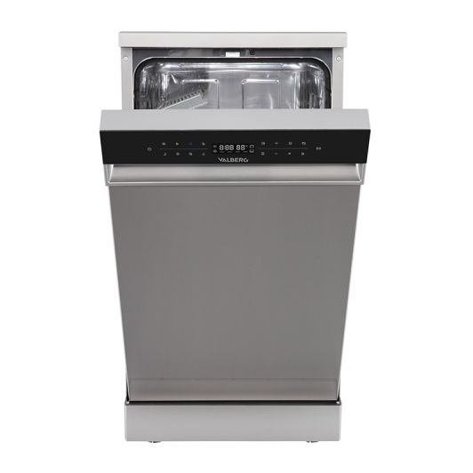 Lavavajillas VALBERG 10S42 B XAD929C V2 de 45 cm con capacidad para 10 servicios