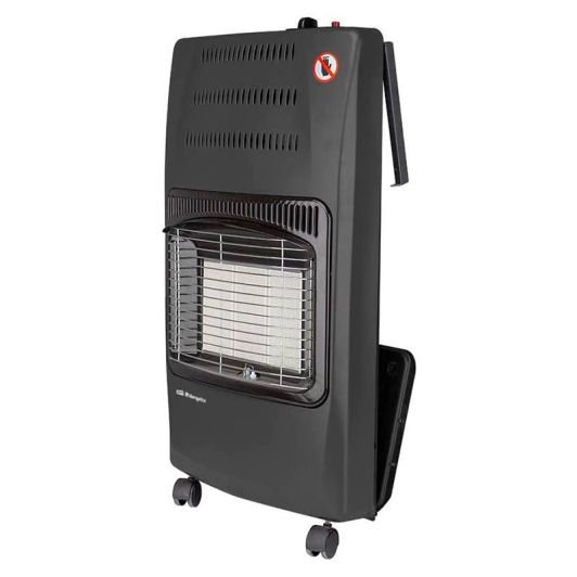 Estufa de Gas Orbegozo Plegable 4200W Butano/Propano Modelo HCE 60 Negra