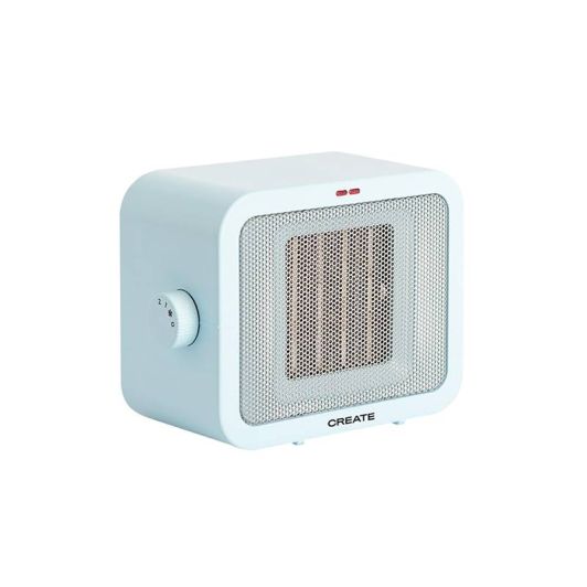 CREATE WARM BOX Calefactor Cerámico Azul/Calefactor Portátil 1500w