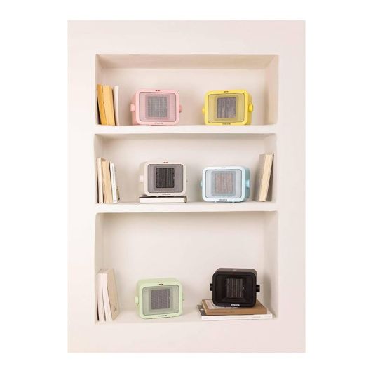 CREATE WARM BOX Calefactor Cerámico Azul/Calefactor Portátil 1500w