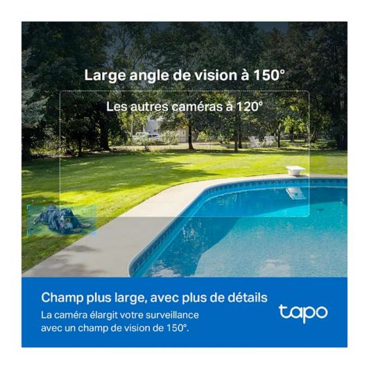 Pack cámara de vigilancia TAPO TC82 KIT 3MP 2K + panel solar