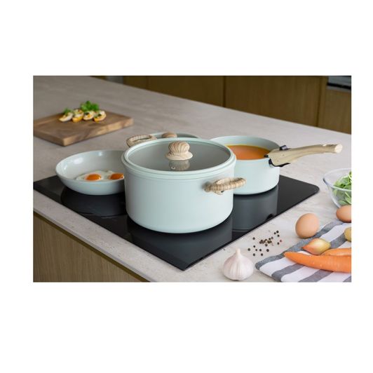 Batería cocina MENASTYL SUPERBALL 8pcs verde menta
