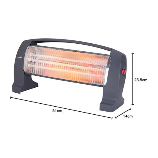 Calefactor de cuarzo 1200w JATA JCES2201