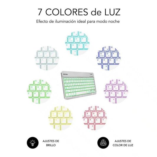 Teclado Retroiluminado Smart Bluetooth para tablet/Ipad