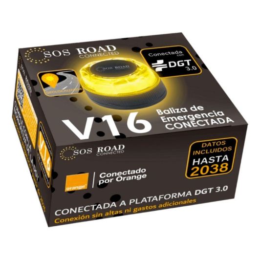 Baliza V16 SOS Road Connected V16 Homologada DGT 3.0