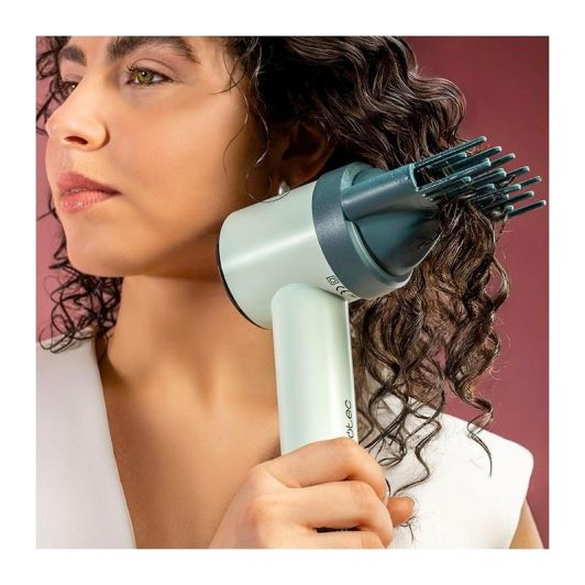 Cecotec Secador de Pelo Compacto y Ligero DryNova 3in1 Mint. 1600W