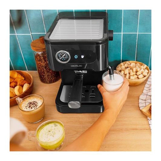 Cecotec Cafetera express Power Espresso 20 Pro. Cafetera express para espresso y cappuccino