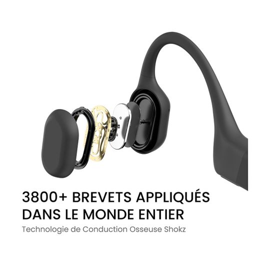 Auriculares Bluetooth SHOKZ OPENRUN - Negros