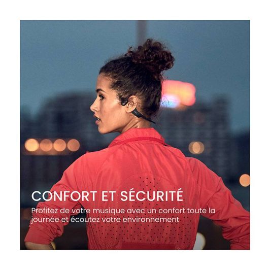 Auriculares Bluetooth SHOKZ OPENRUN - Negros