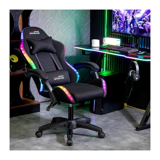 Silla Gaming con luces LED AMSTRAD AMS-LED