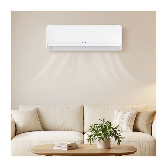 Aire Acondicionado Split 1x1, Bomba de Calor, 3000 frigorias, ideal para 25-30m2, WIFI, HTW HTWS035IX69B