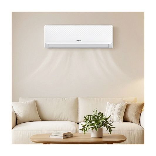 Aire Acondicionado Split 1x1, Bomba de Calor, 4300 frigorias, ideal para 40-50m2, con WIFI,  HTW HTWS052IX69B