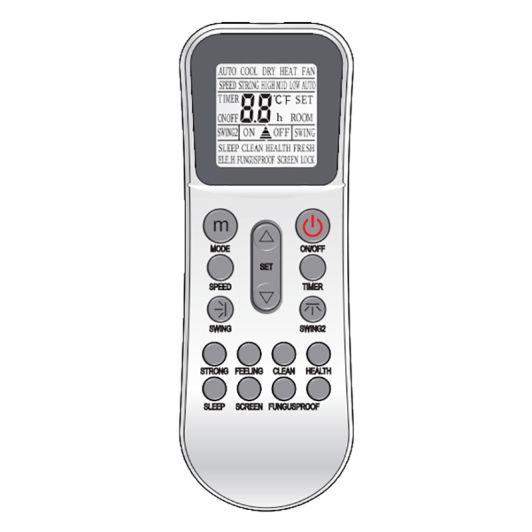 Aire Acondicionado Split 1x1, Bomba de Calor, 4300 frigorias, ideal para 40-50m2, con WIFI,  HTW HTWS052IX69B