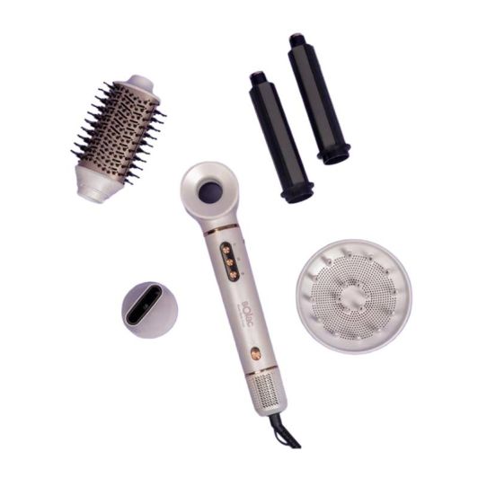 Moldeador 6en1 SOLAC MD7406 Blast Style Pearl Blan