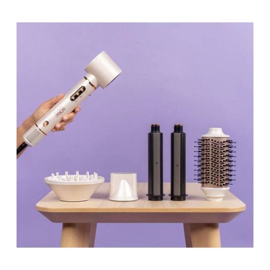 Moldeador 6en1 SOLAC MD7406 Blast Style Pearl Blan