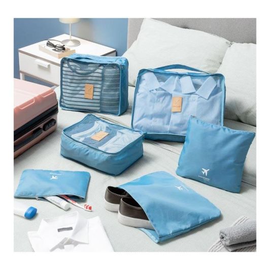 Set bolsas de viaje, organizadores, 6uds INNOVAGOODS